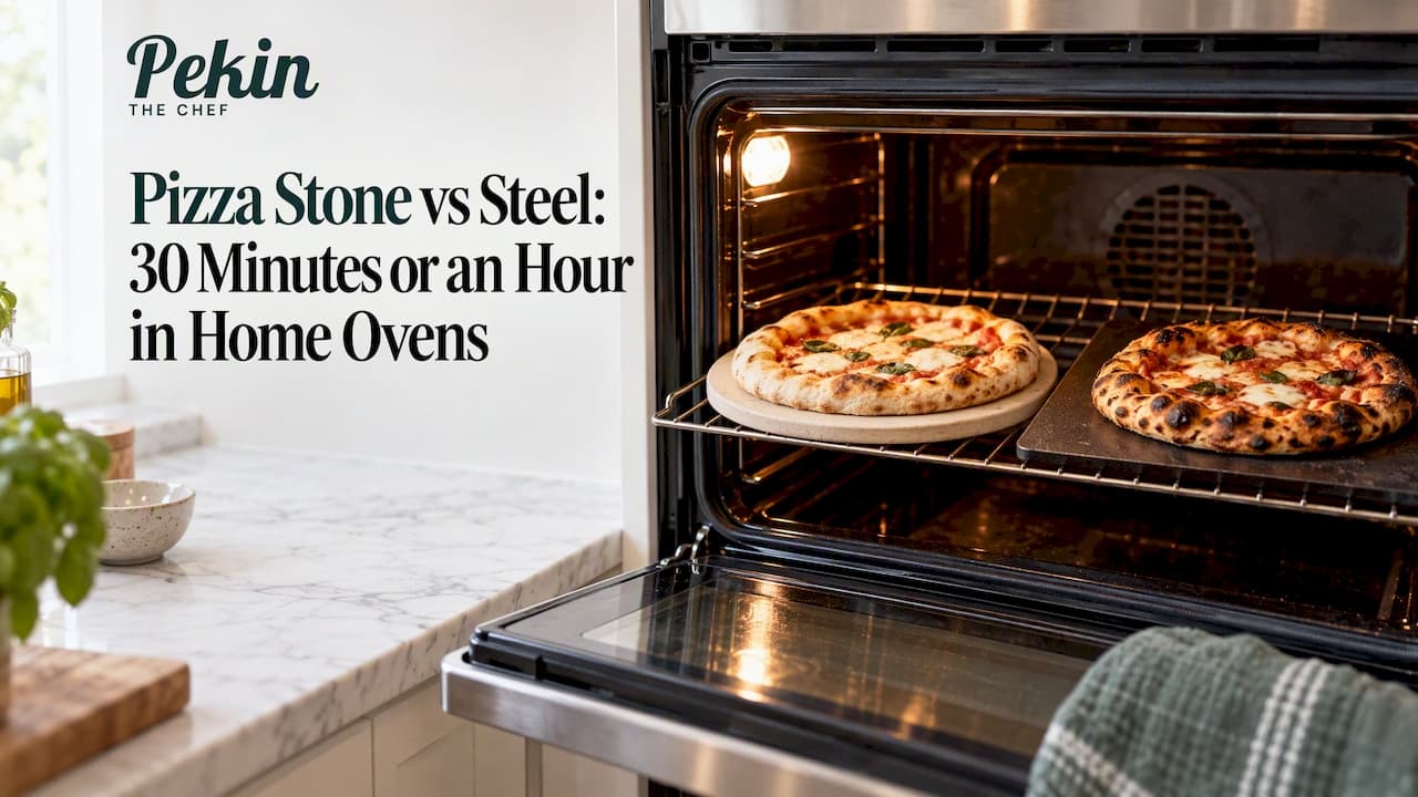 Pizza Stone vs Steel: 30 Minutes or an Hour in Home Ovens