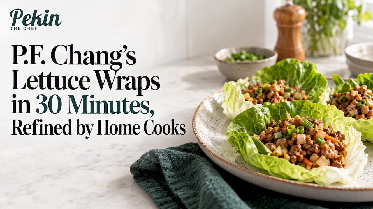 P.F. Chang’s Lettuce Wraps in 30 Minutes, Refined by Home Cooks